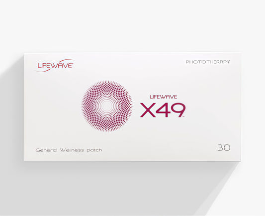 LifeWave X49 Patches - Promotes Performance, Strength & Stamina - Supports Maintaining a Healthy Weight Through Diet and Exercise Programs - No Drugs or Stimulants - Non-Transdermal - 30 Patches